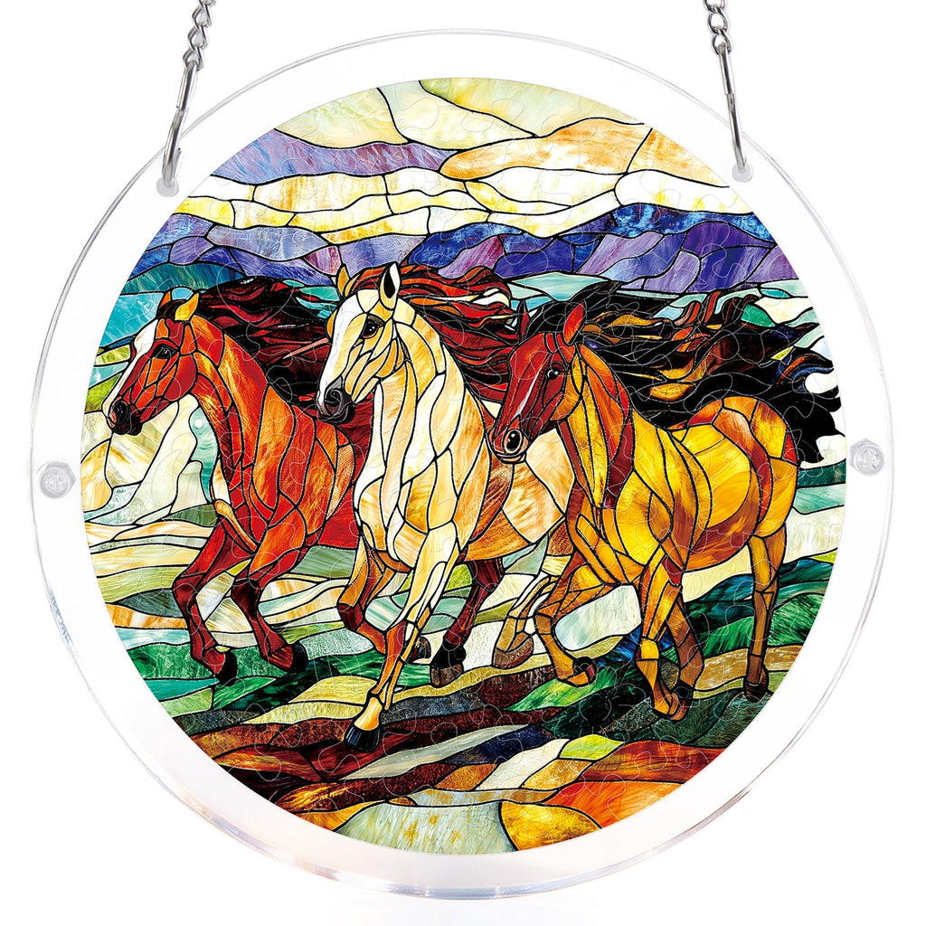 Wild Gallop Light Suncatcher-Acrylic Window Art