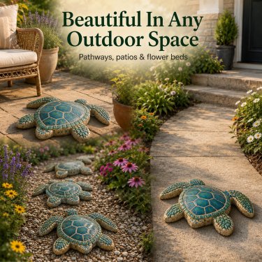 Reusable Stepping Stone Mold – Dolphin