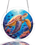 Starsea Turtle Light Suncatcher-Acrylic Window Art