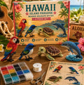 DIY Hawaiian-Themed 4-Piece Bedding Set