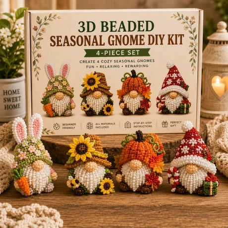 DIY Gnome Series 4-Piece Set
