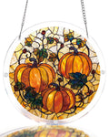 Harvest Pumpkin Light Suncatcher-Acrylic Window Art