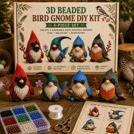 DIY Gnome Series 4-Piece Set