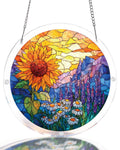 Sunflower Meadow Light Suncatcher-Acrylic Window Art