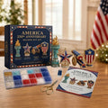 American flag theme