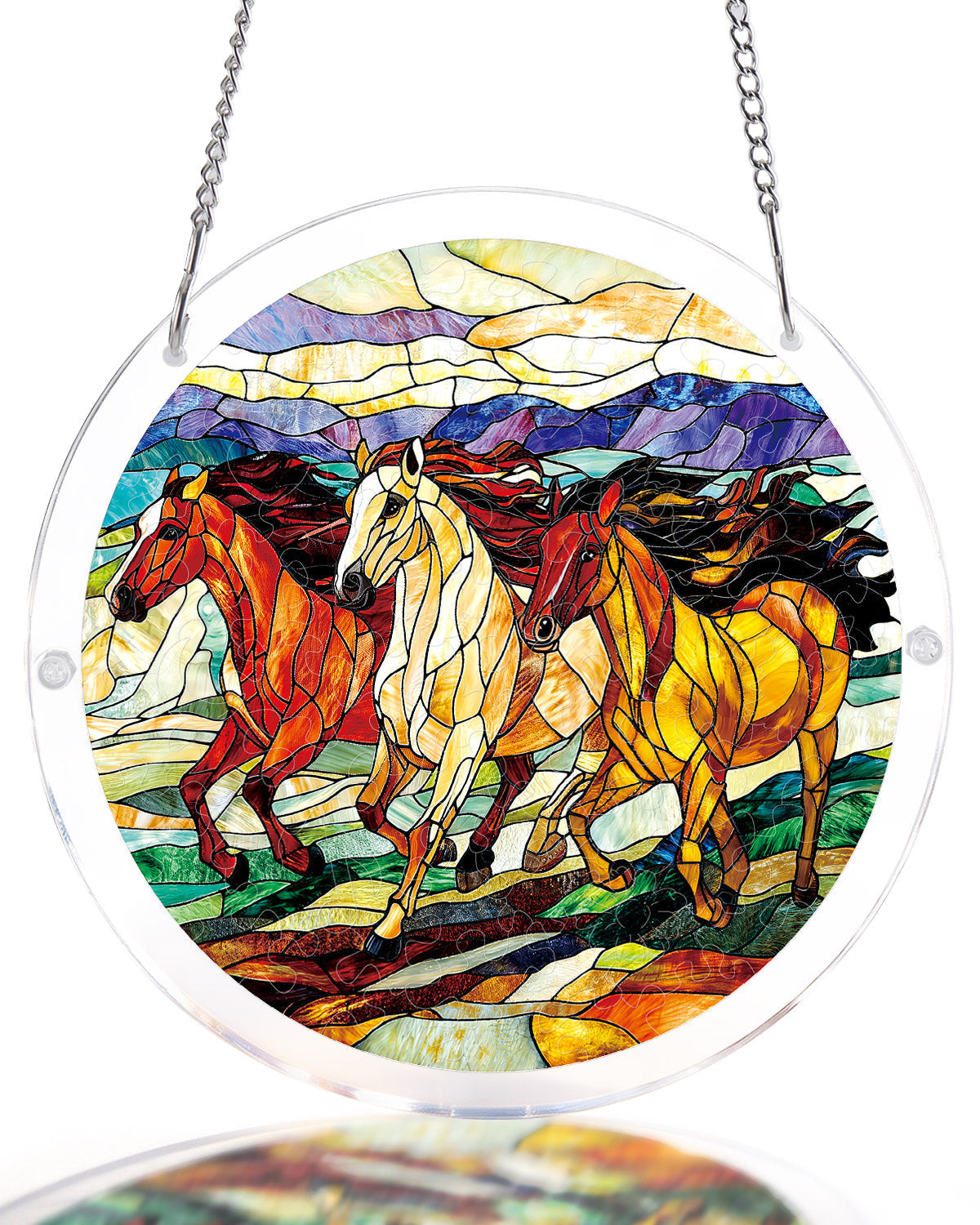 Wild Gallop Light Suncatcher-Acrylic Window Art
