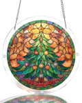 Christmas Glow Tree Light Suncatcher-Acrylic Window Art