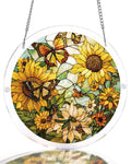 Sunflower Whispers Light Suncatcher-Acrylic Window Art