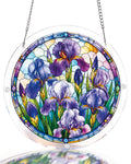Iris Morning Light Light Suncatcher-Acrylic Window Art