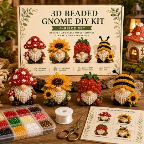 DIY Gnome Series 4-Piece Set