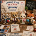DIY Hero Teacher 4-Piece Set
