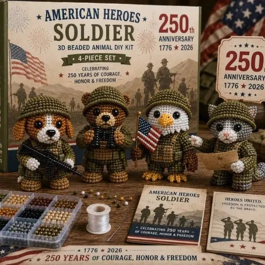 DIY Hero Soldier Series 4-Piece Set