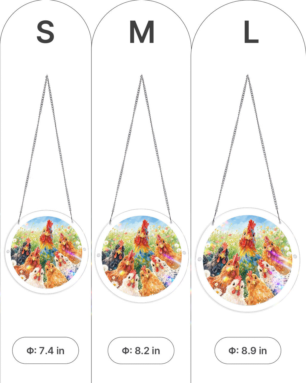 Morning in Bloom Light Suncatcher-Acrylic Window Art