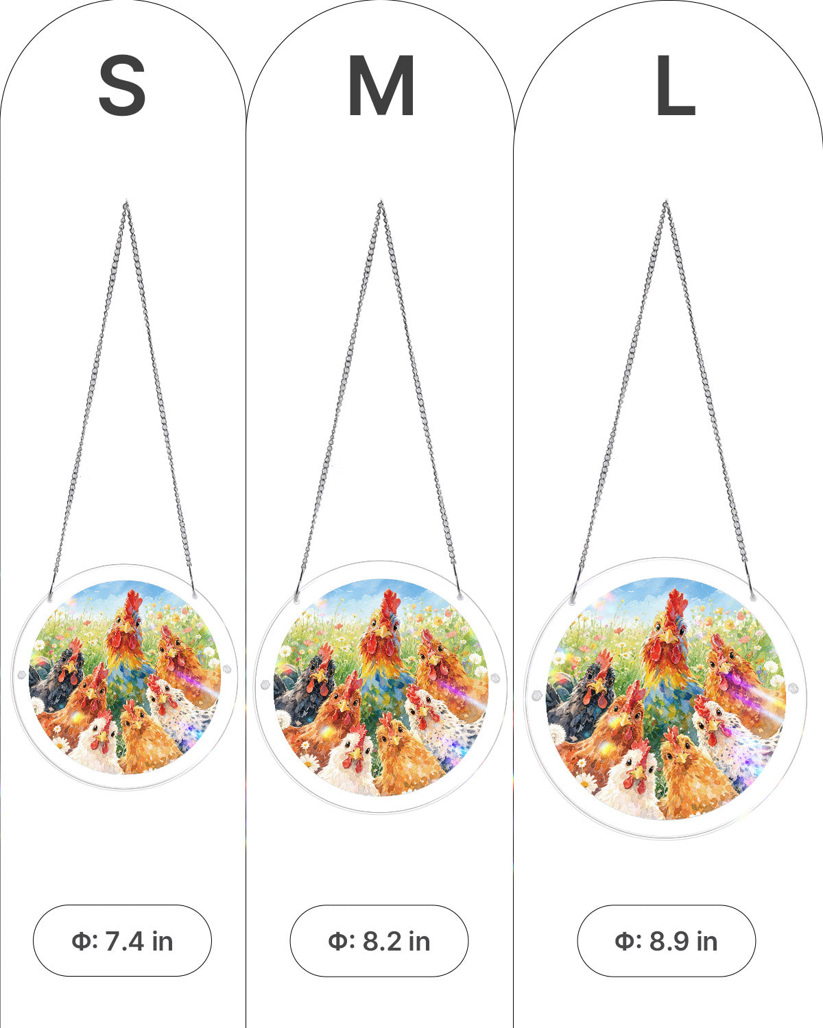 Morning in Bloom Light Suncatcher-Acrylic Window Art