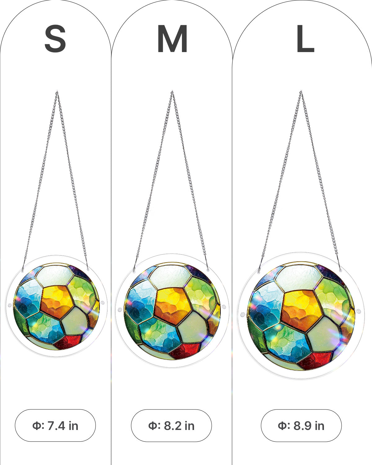 Crystal Kick Light Suncatcher-Acrylic Window Art