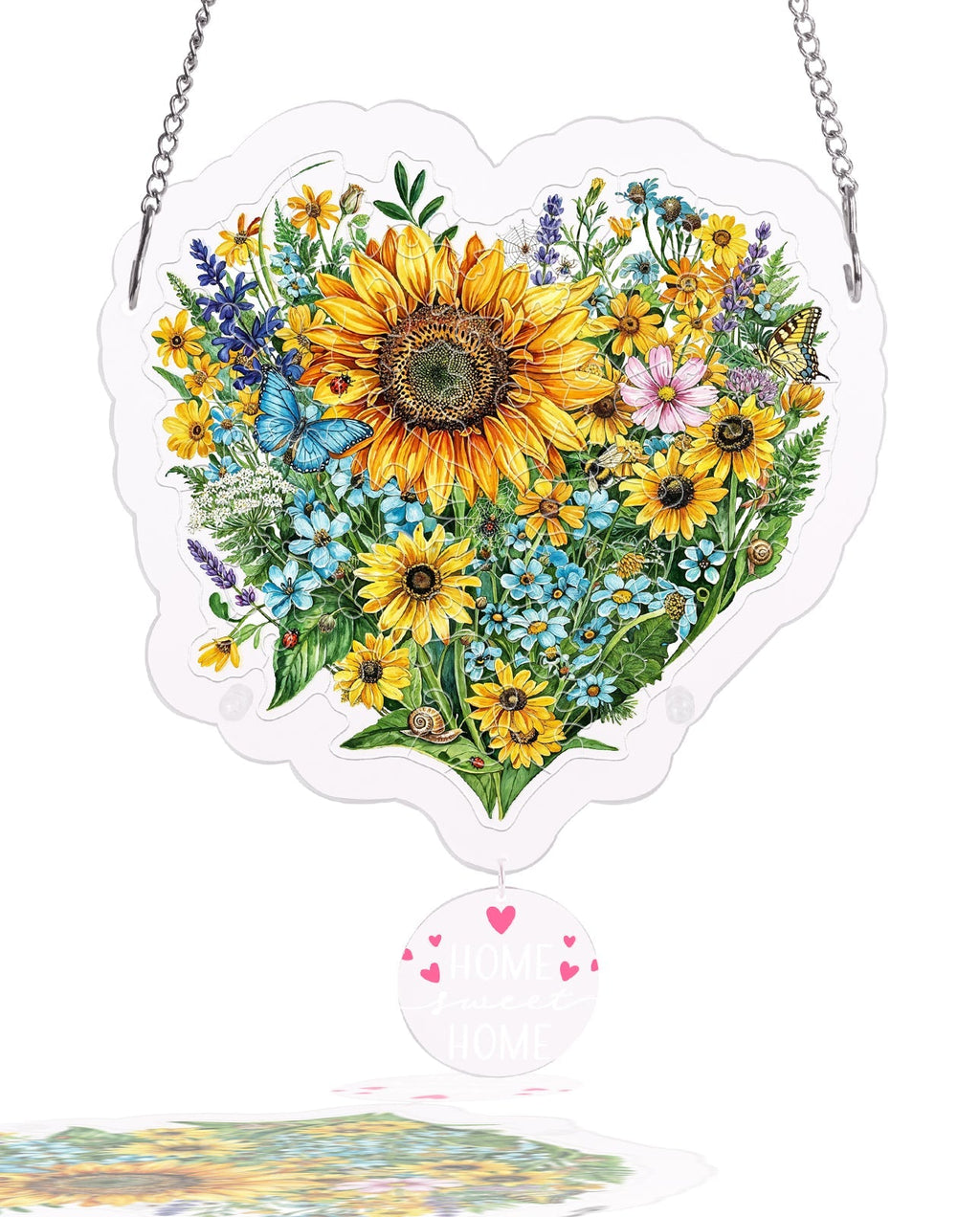Acrylic Jigsaw Puzzle Suncatcher - The Heart's Wilderness