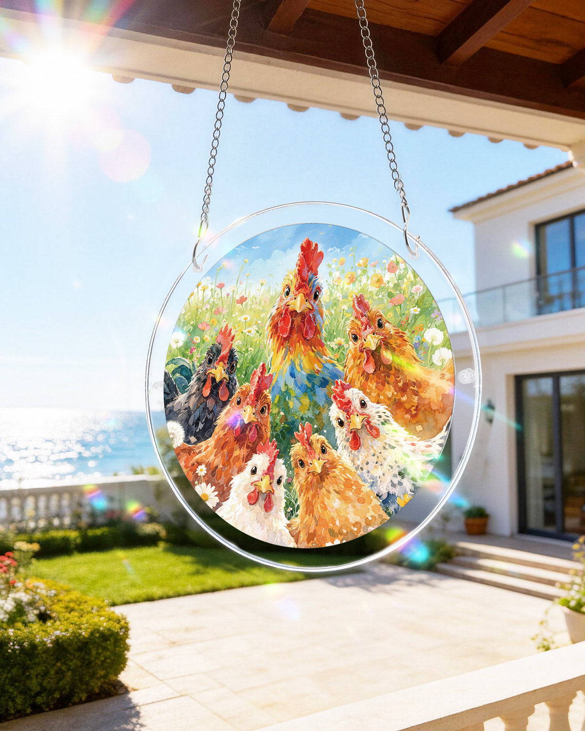 Morning in Bloom Light Suncatcher-Acrylic Window Art