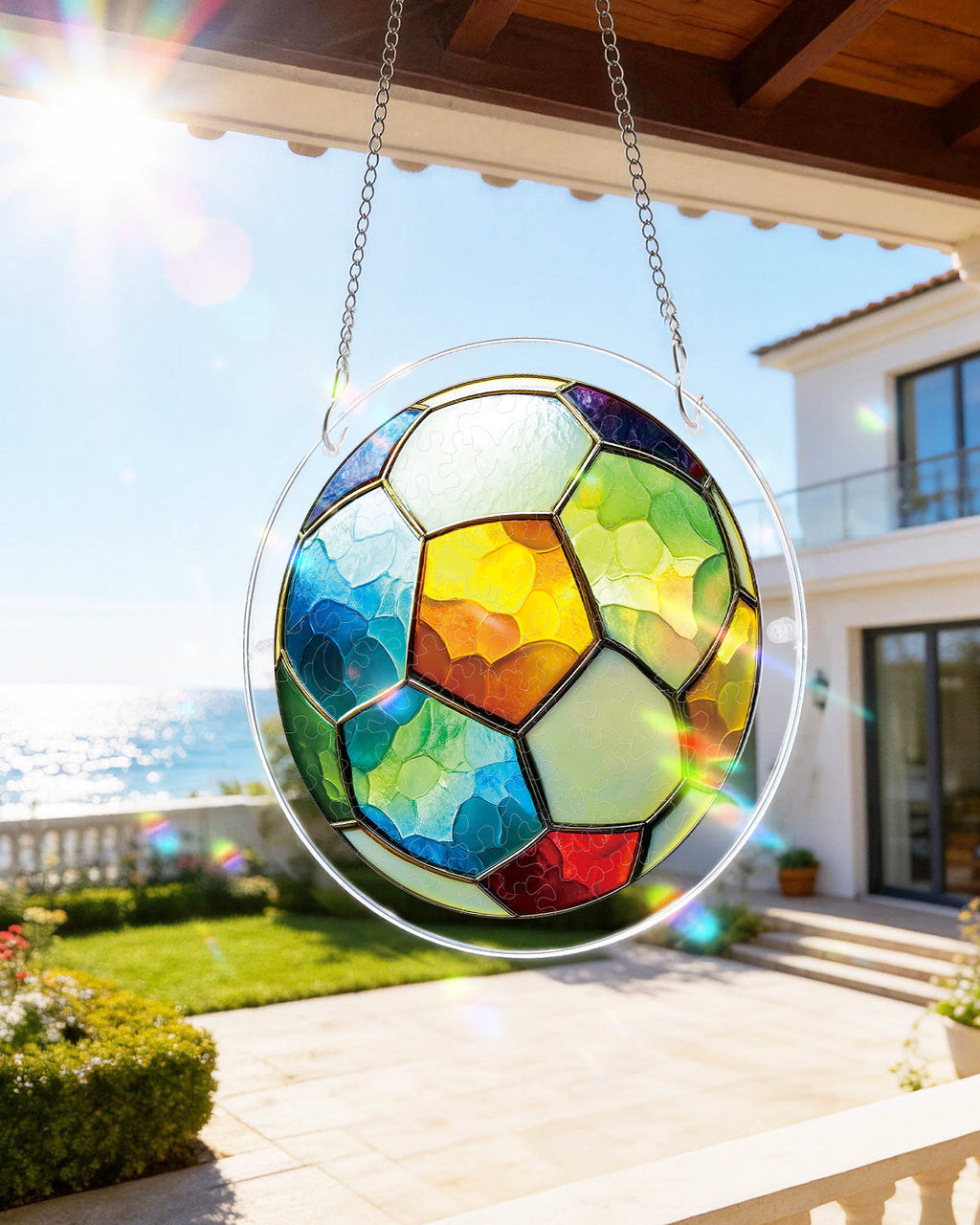 Crystal Kick Light Suncatcher-Acrylic Window Art
