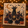 3D Halloween-Themed DIY Diamond Painting – Witches' Coven