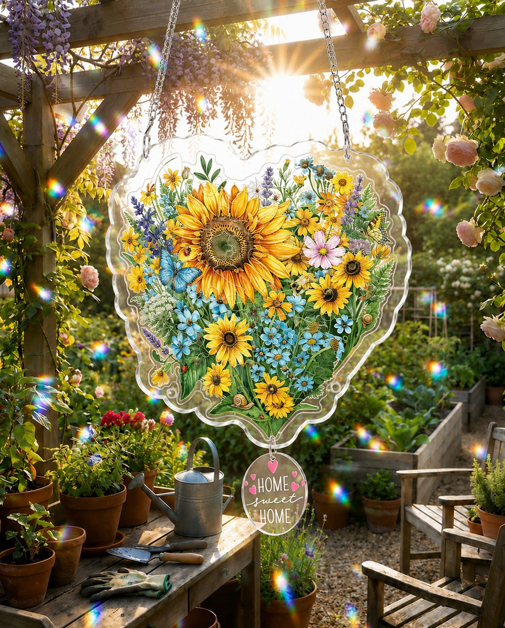 Acrylic Jigsaw Puzzle Suncatcher - The Heart's Wilderness