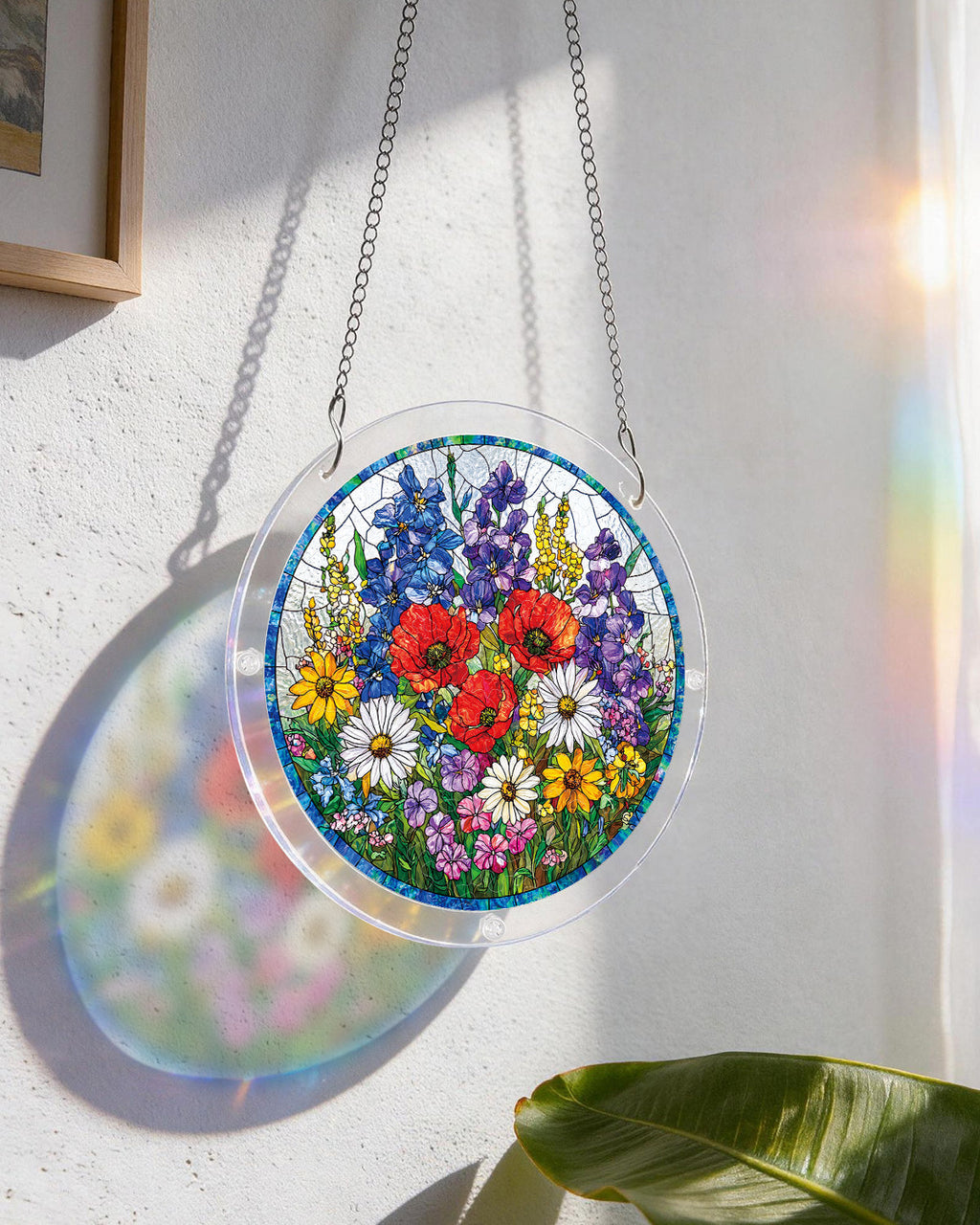 Wildflower Meadow Light Suncatcher-Acrylic Window Art