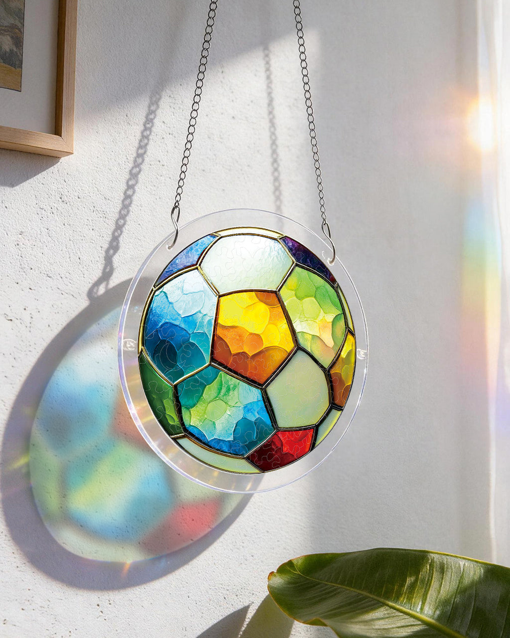Crystal Kick Light Suncatcher-Acrylic Window Art