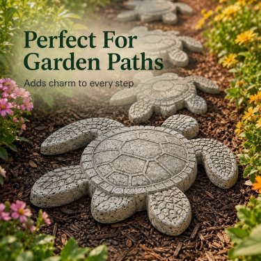 Reusable Stepping Stone Mold – Dolphin
