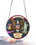 Acrylic Jigsaw Puzzle Suncatcher - Glory of America