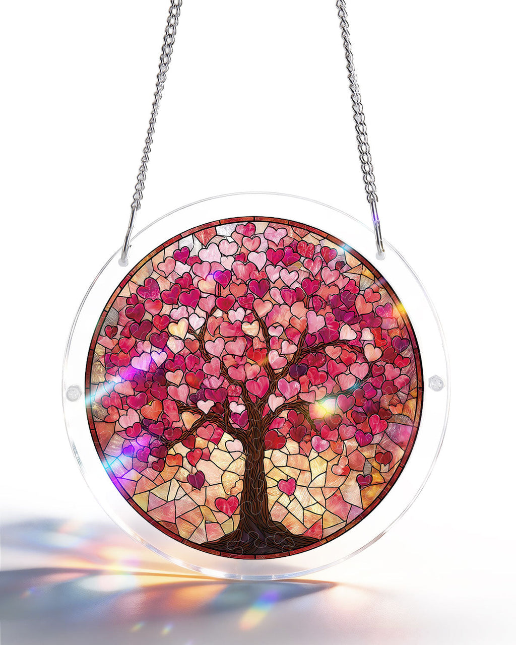 Acrylic Jigsaw Puzzle Suncatcher - Branches of Love