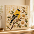 3D Bird-Themed DIY Diamond Painting – Canary