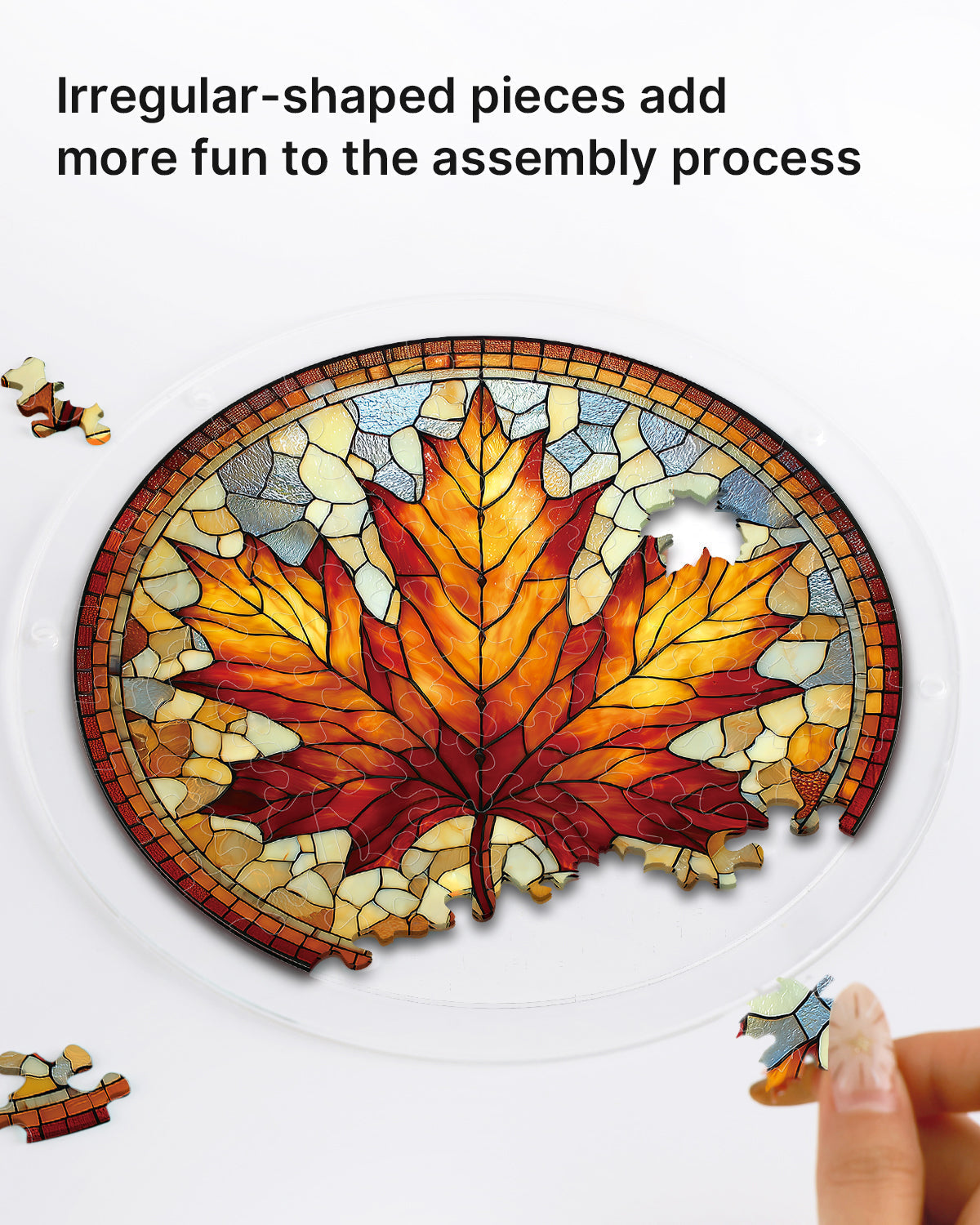 Maple Light Suncatcher-Acrylic Window Art
