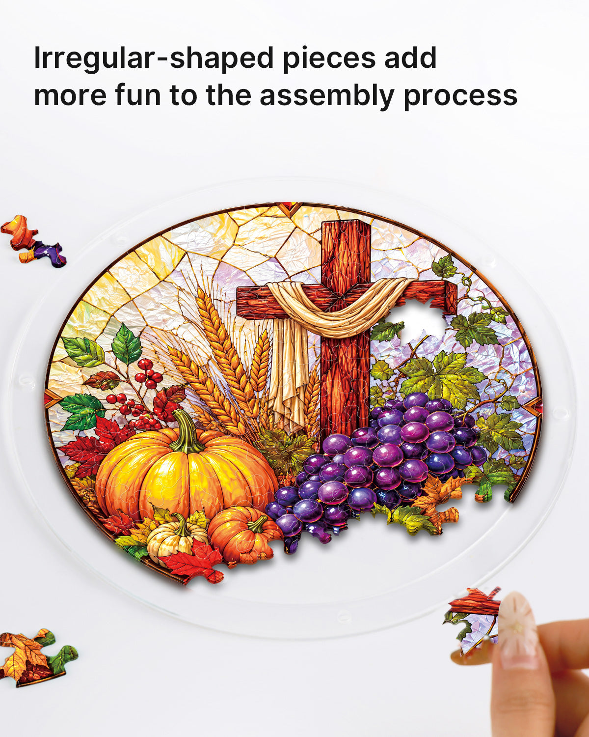 Harvest Blessings Light Suncatcher-Acrylic Window Art