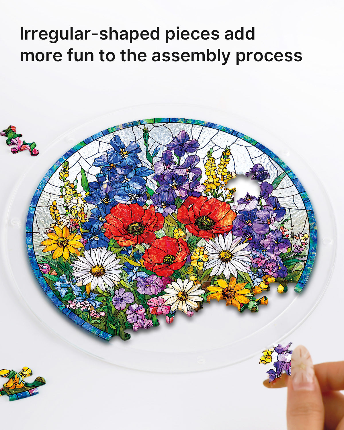 Wildflower Meadow Light Suncatcher-Acrylic Window Art