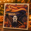 3D Halloween-Themed DIY Diamond Painting – Screaming Ghost