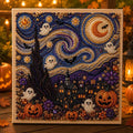 3D Halloween-Themed DIY Diamond Painting – Ghostly Night