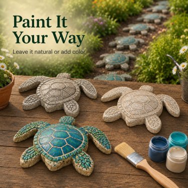 Reusable Stepping Stone Mold – Dolphin