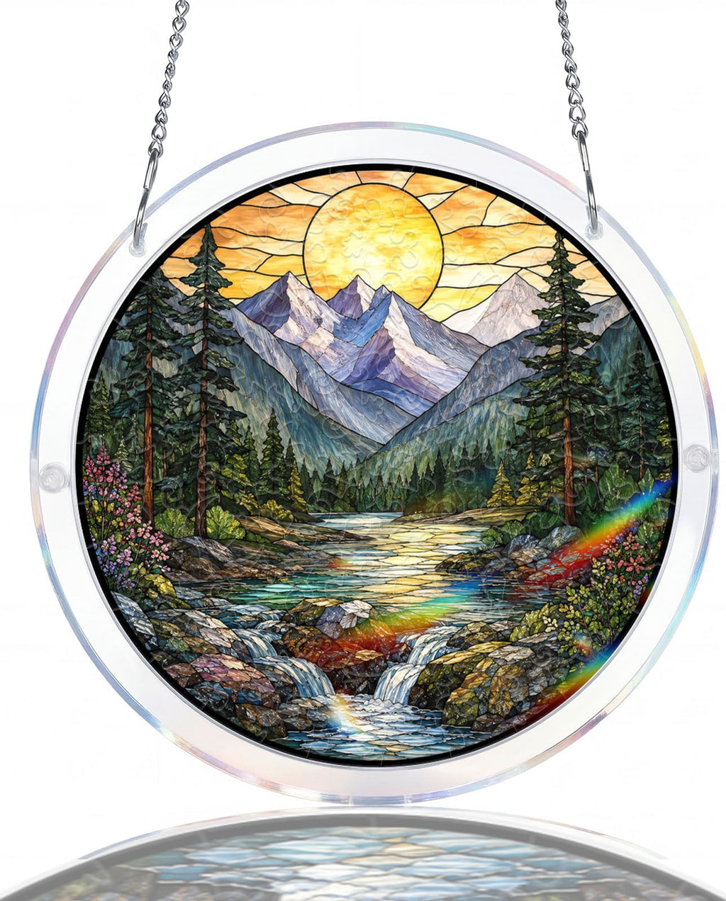 Acrylic Jigsaw Puzzle Suncatcher - Golden Valley