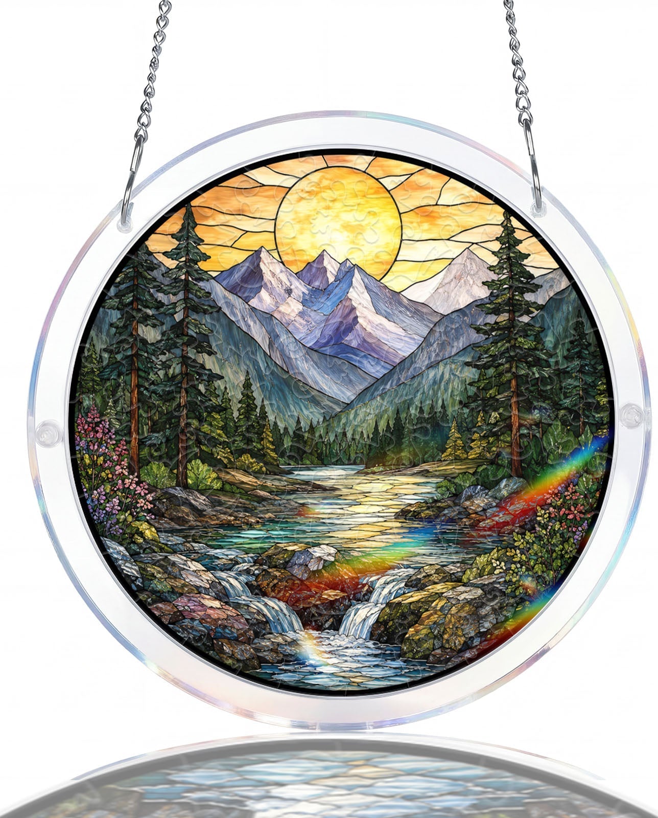 Acrylic Jigsaw Puzzle Suncatcher - Golden Valley