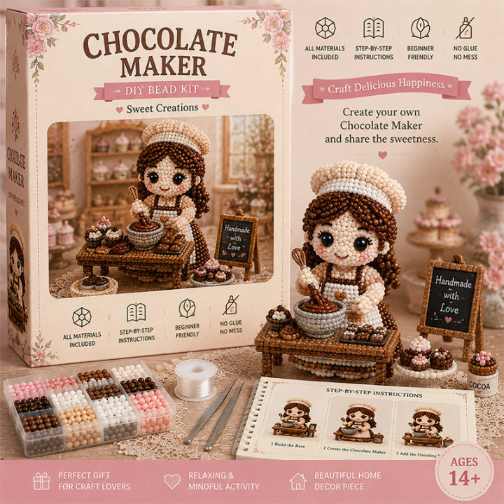 3D Magic Bead DIY Set – Chocolate Girl