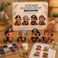 3D Beaded Duck DIY Kit – Detective Platypus