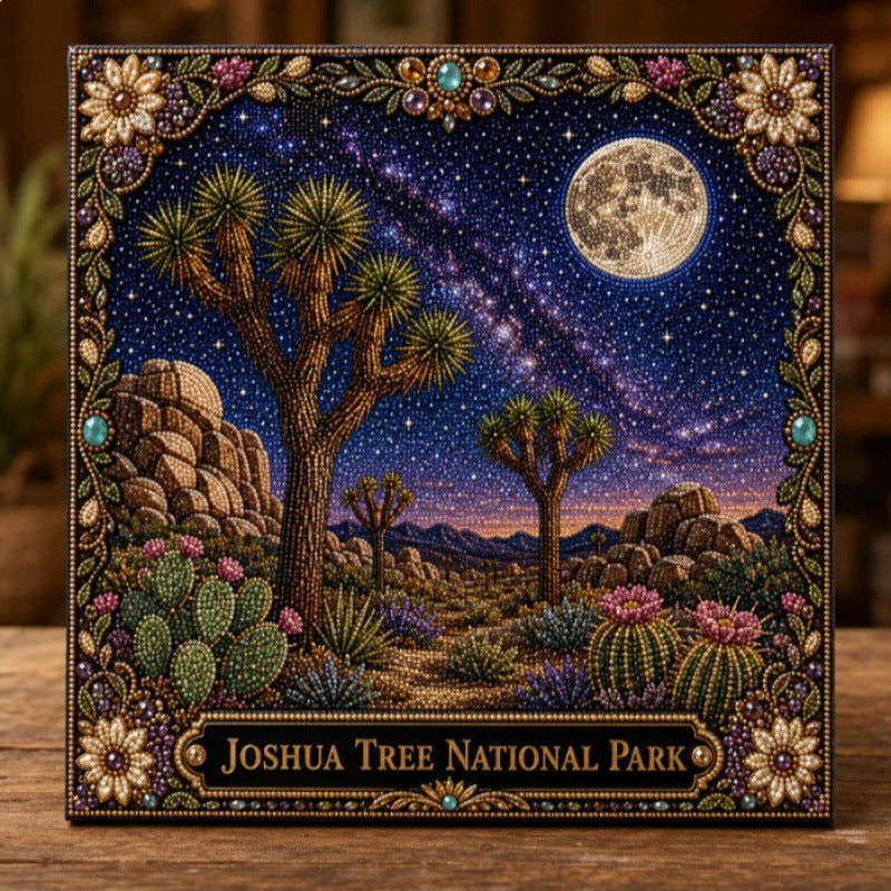 3D Diamond Painting – Joshua Tree National Park