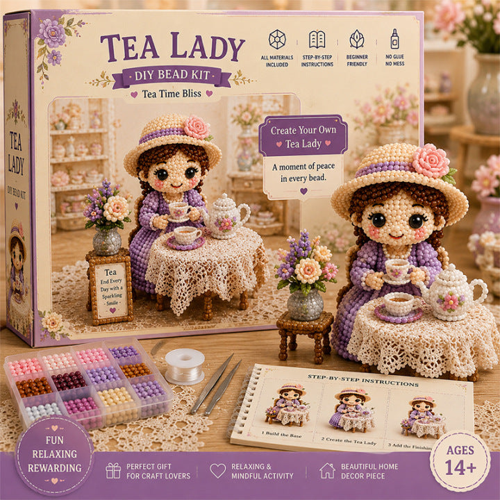3D Magic Bead DIY Set – Afternoon Tea Girl