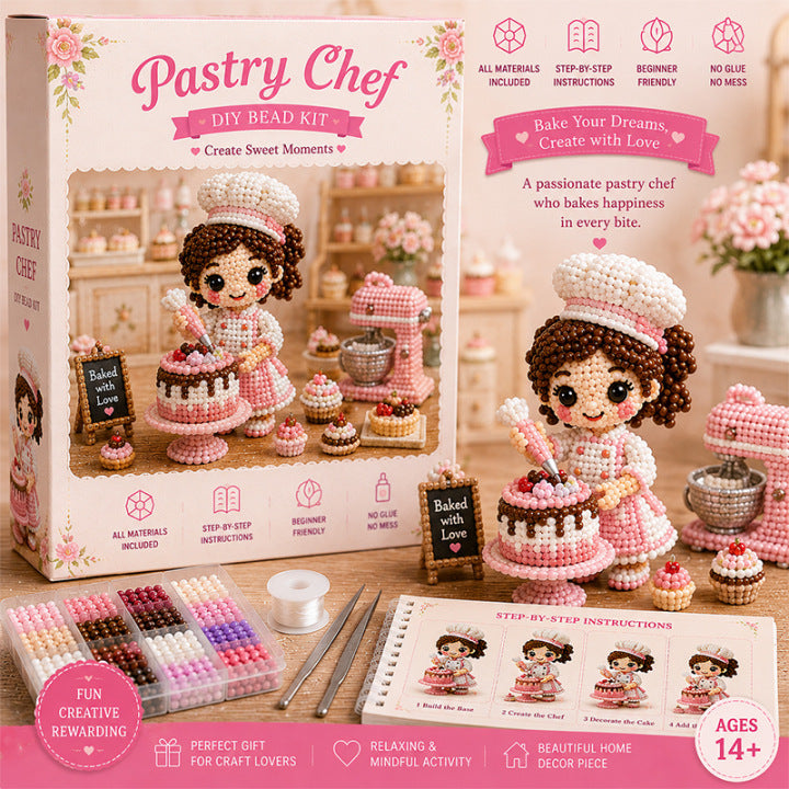 3D Magic Bead DIY Kit – Dessert Girl