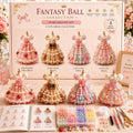 3D Beaded Magic Dress DIY Kit
