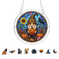 Halloween Acrylic Puzzle Suncatcher