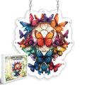 Acrylic Puzzle Suncatcher – Colorful Butterfly