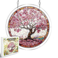 Acrylic Puzzle Suncatcher Hanging Ornament — Tree of Happiness