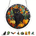 Halloween Acrylic Puzzle Suncatcher
