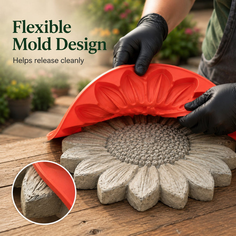 Reusable Stepping Stone Mold – Bee