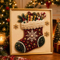 3D Pearl Christmas DIY Diamond Painting - Christmas Stocking